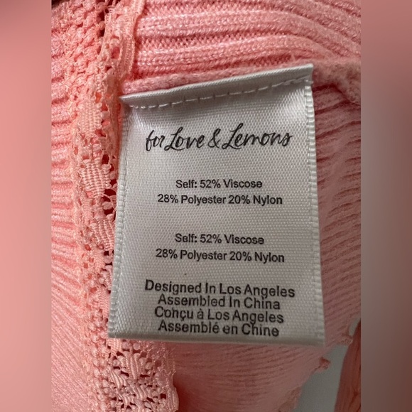 For Love & Lemons Nina Cardigan size XS - Picture 5 of 9